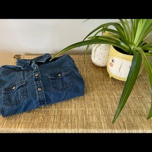 Long Sleeve American Eagle Button Up